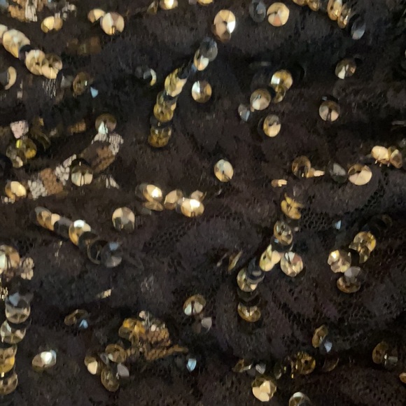 Alice and Olivia Tiered Sequined Skirt - Picture 3 of 6